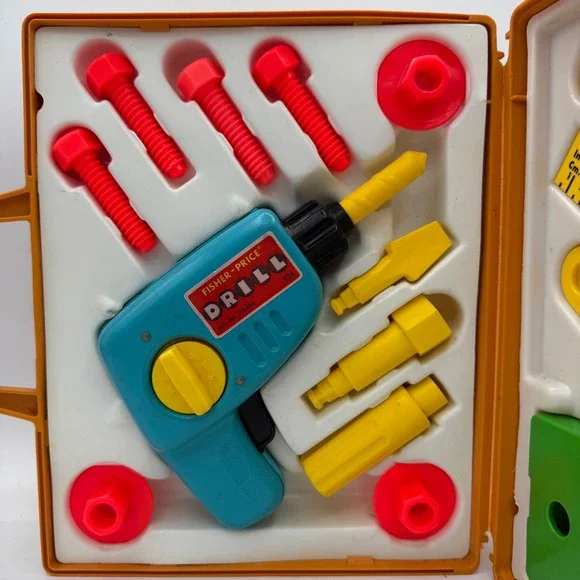 Fisher-Price‎ Tool Kit #924 (1977) No Missing Parts Vintage Toy - Picture 12 of 12